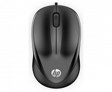 Мышь HP 1000, оптическая, проводная, USB, черный