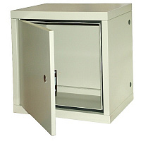 Шкаф настенный SignaPro™, 12U, 657,5x600x420 мм, антивандальный, сварной