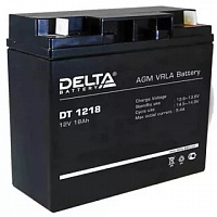 Аккумулятор  18А/ч, 12В (Delta) DT1218