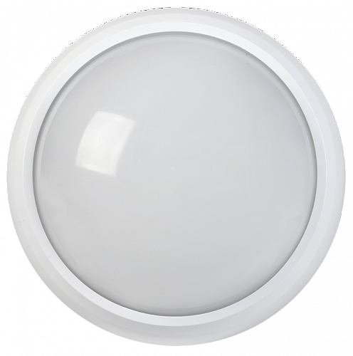 Светильник светодиодный ДПО 3010Д 8Вт 4500K IP54 круг пластик с ДД белый