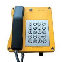 Всепогодный промышленный телефонный аппарат с кнопочным номеронабирателем 4 FP 122 68 (ISN 2832) TES