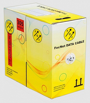 FTP 4x2x0,5 CAT 5е FocNet 305м Cu, 24awg, Outdoor, PE