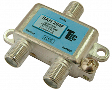 Сплиттер SAH 204F (1х2, 5-862 MHz, 4dB)