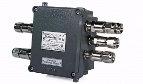 Коробка зажимов КЗПМ5-124/6-53х1(А)-53х1(С)-1Ex eb IIC T6 Gb