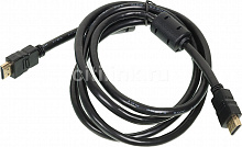 Кабель аудио-видео BURO HDMI (m) - HDMI (m) , ver 1.4, 3м, черный