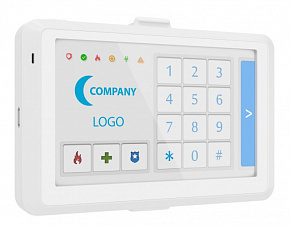 Контакт Клавиатура Сенсорная проводная LCD КВ2 (MDC1S-4)