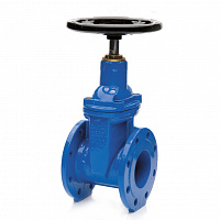 GV15016FSEH (GV15016ES) GROSS. Задвижка фланцевая клиновая DN150 PN16, чугун GGG50, штурвал