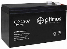 Аккумулятор   7 А/ч, 12В OP12-7 (Optimus 1207)