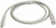 Патч-корд UTP4 кат,5e 0,5мсерый (Hyperline) PC-LPM-UTP-RJ45-RJ45-C5e-0,5M-LSZH-GY