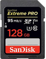 Карта памяти SD 128GB SanDisk SDSDXPK-128G-GN4IN SDXC Class 10 UHS-II Extreme Pro, 300 Mb/sec
