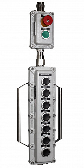 ПКИВА161008-1КГВ01К11-1КГВ01З11-1ВЗН2MНК(Б)-1КНВМ1M-20НК(Г) Пост управления взрывозащищенный 1Ex db