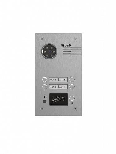 BA-04MD SILVER Вызывная панель IP-домофона