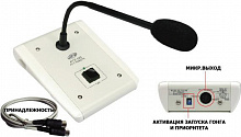 PTT-100(N) Настольный микрофон, конденсаторный (для усилителей-микшеров серии ZA)
