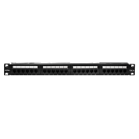 Патч-панель 19" 24хRJ-45, UTP Cat.5e 1U (10-0403)