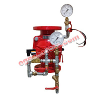 Узел управления дренчерный УУ-Д250/1,7(Э24) Вз-ВФ.О4 - «Пилот-КСД» ДИНАРМ, Ду250, с обвязкой, с элек