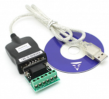 Миниконвертер RS232 - RS422/485 с кабелем для программирования (в комплект входят  HE693SNPCBL