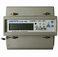 Счётчик элекгрической энергии трёхфазный многотарифный ЦЭ2727А,S. Е4.3х230/400В 5-60А R02